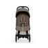 Carucior sport pentru copii Cybex Coya Comfort, compact, premium, Coconut Brown cu cadru Matt Black - 2