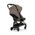 Carucior sport pentru copii Cybex Coya Comfort, compact, premium, Coconut Brown cu cadru Matt Black - 5