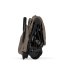 Carucior sport pentru copii Cybex Coya Comfort, compact, premium, Coconut Brown cu cadru Matt Black - 6