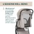 Carucior sport pentru copii Chicco Taormina, usor, confortabil, Sandshell - 5
