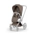 Material textil pentru carucior Cybex Platinum Style Priam si e-Priam, Coconut Brown - 1