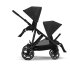 Carucior sport dublu pentru copii Cybex Gazelle S cu a doua unitate sport inclusa, Moon Black - 2