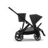 Διπλό καρότσι Cybex Gazelle S με δεύτερη μονάδα καροτσιού, Moon Black - 4