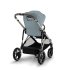 Carucior sport dublu pentru copii Cybex Gazelle S cu a doua unitate sport inclusa, Stormy Blue - 6