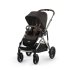 Carucior sport dublu pentru copii Cybex Gazelle S cu a doua unitate sport inclusa, Chocolate Brown - 4