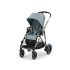 Carucior sport dublu pentru copii Cybex e-Gazelle S cu a doua unitate sport inclusa, electric, Stormy Blue cu cadru Taupe - 3