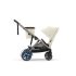 Carucior sport dublu pentru copii Cybex e-Gazelle S cu a doua unitate sport inclusa, electric, Seashell Beige cu cadru Taupe - 5