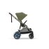 Carucior sport dublu pentru copii Cybex e-Gazelle S cu a doua unitate sport inclusa, electric, Moss Green cu cadru Taupe - 5