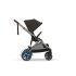 Carucior sport dublu pentru copii Cybex e-Gazelle S cu a doua unitate sport inclusa, electric, Chocolate Brown cu cadru Taupe - 5