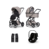 Pachet promotional premium carucior Cavoe MOI+, sport, landou, accesorii si scoica auto Cybex Cloud G3 Plus - 1
