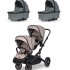 Двойна количка Cavoe Avec, 2 в 1, с кош за носене, многофункционална - 1