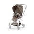Material textil pentru carucior Cybex Platinum Mios Style, Coconut Brown - 1