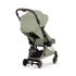 Carucior pentru copii Cybex Coya Style, compact, premium, Sage Green cu cadru Rosegold - 5