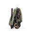 Carucior pentru copii Cybex Coya Style, compact, premium, Sage Green cu cadru Rosegold - 6