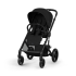 Детска спортна количка Cybex Balios S Lux, гъвкава, удобна, Moon Black с черна рамка - 1