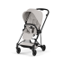 Carucior sport pentru copii Cybex Mios Style, premium, City Grey cu cadru Matt Black - 1