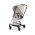 Carucior 3 in 1 pentru copii Cybex Mios Style, premium, City Grey cu cadru Chrome - 2