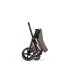 Carucior 2 in 1 pentru copii Cybex Priam Style, premium, Coconut Brown cu cadru Rosegold - 9
