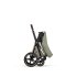 Carucior 3 in 1 pentru copii Cybex Priam Style, cu landou si scoica Cloud T Plus, Sage Green cu cadru Rosegold - 10
