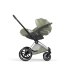 Carucior 3 in 1 pentru copii Cybex Priam Style, cu landou si scoica Cloud T Plus, Sage Green cu cadru Chrome - 3