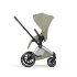 Carucior 3 in 1 pentru copii Cybex Priam Style, cu landou si scoica Cloud T Plus, Sage Green cu cadru Chrome - 8
