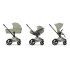 Carucior 3 in 1 pentru copii Cybex Priam Style, cu landou si scoica Cloud T Plus, Sage Green cu cadru Matt Black - 2