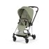 Carucior sport pentru copii Cybex Mios Style, premium, Sage Green cu cadru Chrome - 1