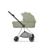 Carucior 2 in 1 pentru copii Cybex Mios Style, premium, Sage Green cu cadru Chrome - 10
