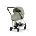 Carucior 3 in 1 pentru copii Cybex Mios Style, premium, Sage Green cu cadru Chrome - 11