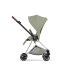 Carucior 3 in 1 pentru copii Cybex Mios Style, premium, Sage Green cu cadru Chrome - 6