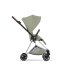 Carucior 3 in 1 pentru copii Cybex Mios Style, premium, Sage Green cu cadru Chrome - 5