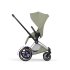 Carucior sport pentru copii Cybex Platinum e-Priam Style, premium, Sage Green cu cadru Chrome - 4