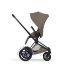 Carucior sport pentru copii Cybex Platinum e-Priam Style, premium, Coconut Brown cu cadru Matt Black - 3