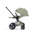 Carucior sport pentru copii Cybex Platinum e-Priam Style, premium, Sage Green cu cadru Matt Black - 5