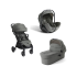 Joie Parcel LX Signature Καρότσι 3 σε 1 με Πορτ-μπεμπέ Ramble XL & Κάθισμα Αυτοκινήτου I-Level Pro Evergreen - 1