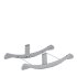 Pachet scaun de masa pentru copii Anex Ozy 3 in 1, multifunctional, cu accesorii incluse, Shade - 3