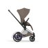 Carucior 2 in 1 pentru copii Cybex E-Priam Style, premium, Coconut Brown cu cadru Chrome - 7