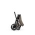Carucior 2 in 1 pentru copii Cybex E-Priam Style, premium, Coconut Brown cu cadru Chrome - 9