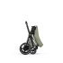 Carucior 2 in 1 pentru copii Cybex E-Priam Style, premium, Sage Green cu cadru Chrome - 9