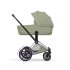 Carucior 2 in 1 pentru copii Cybex E-Priam Style, premium, Sage Green cu cadru Chrome - 10