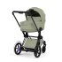 Carucior 2 in 1 pentru copii Cybex E-Priam Style, premium, Sage Green cu cadru Matt Black - 3