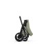 Carucior 2 in 1 pentru copii Cybex E-Priam Style, premium, Sage Green cu cadru Matt Black - 9