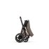 Carucior 2 in 1 pentru copii Cybex E-Priam Style, premium, Coconut Brown cu cadru Rosegold - 9