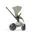 Carucior 2 in 1 pentru copii Cybex E-Priam Style, premium, Sage Green cu cadru Rosegold - 8