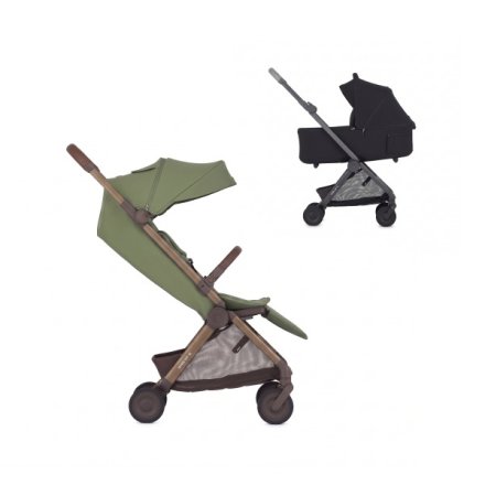 Carucior 2 in 1 pentru copii Anex Air-Q, cu landou Muna, confort si design modern, Pistache