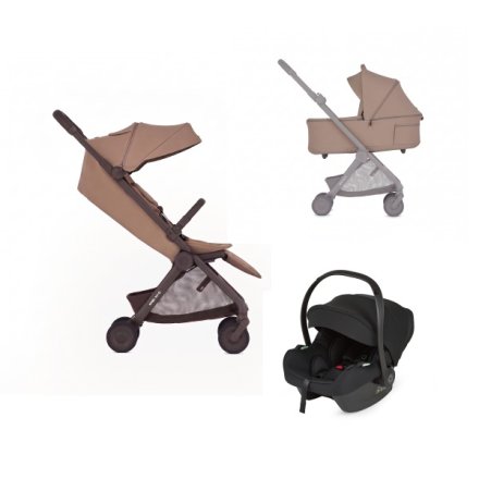 Carucior 3 in 1 pentru copii Anex Air-Q, cu landou si scoica Cosmo, confort si design modern