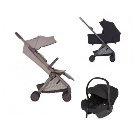 Carucior 3 in 1 pentru copii Anex Air-Q, cu landou Muna si scoica Cosmo, confort si design modern, Crumbly