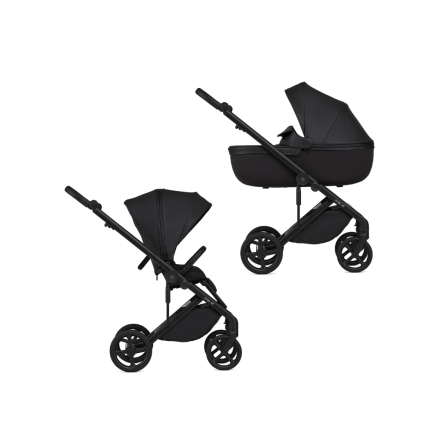 Carucior 2 in 1 pentru copii Anex Eli, versatil, elegant, Midnight