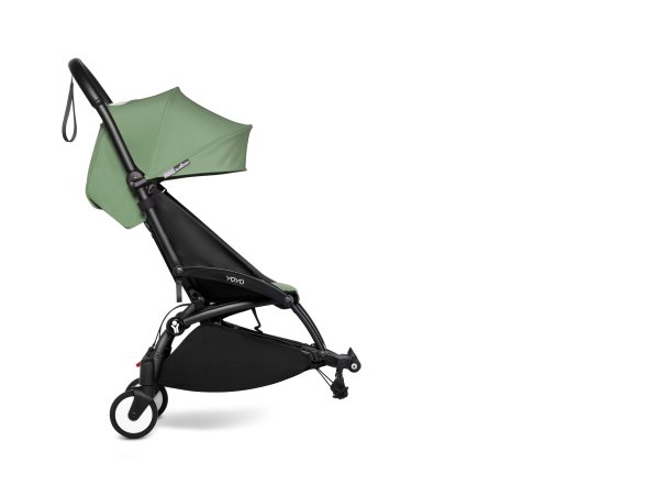 Παιδικό καρότσι BABYZEN YOYO² CONNECT για δύο άτομα, Sport, με μαύρο σκελετό και χρωματικό πακέτο Peppermint
