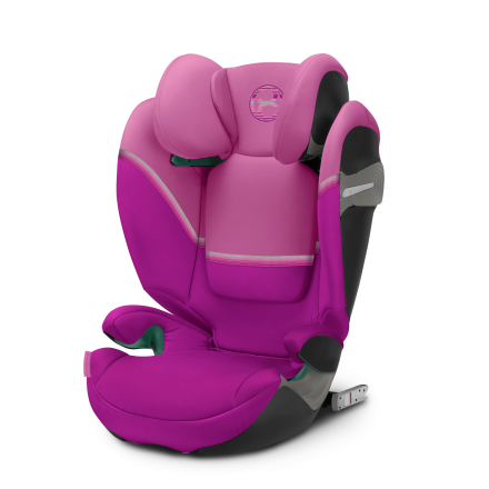 Scaun auto pentru copii Cybex Gold Solution S2 i-Fix, confortabil, 3-12 ani - Magnolia Pink